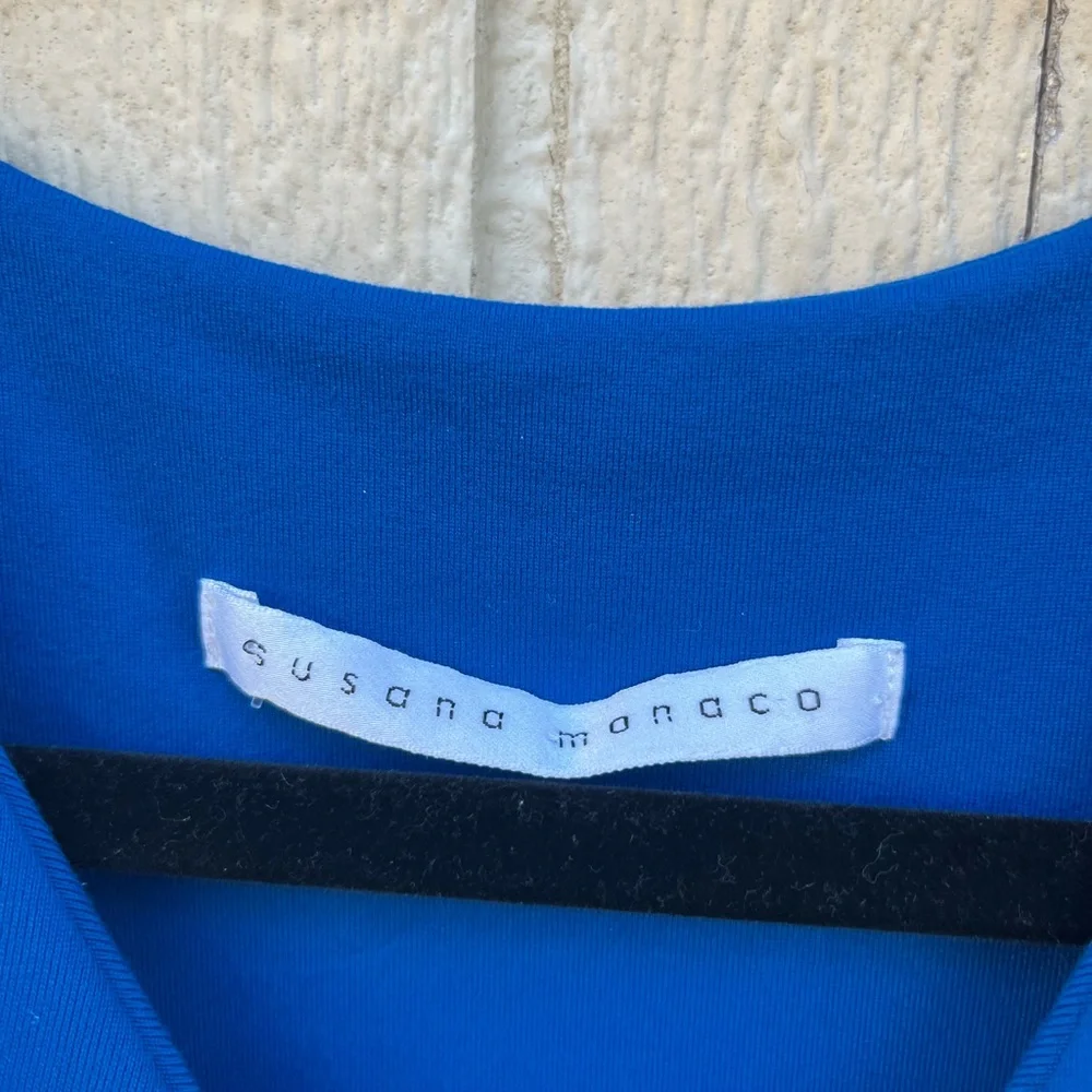 Susana Monaco Blue‎ Casual Dress Beach Summer Women’s Medium